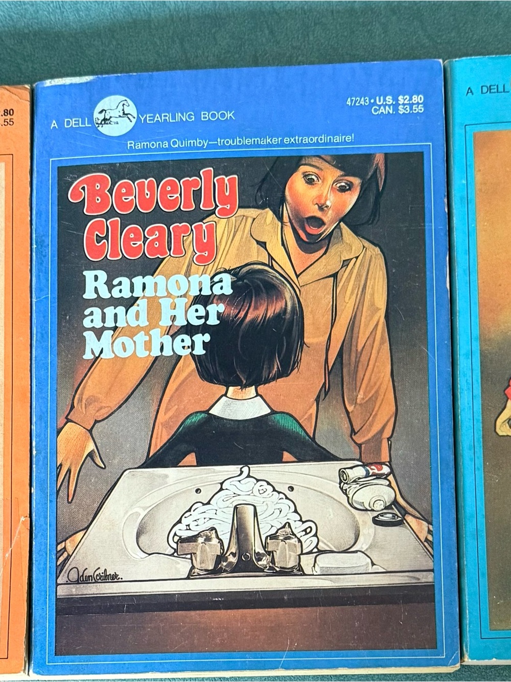 Vintage Beverly Cleary Ramona Book Series- lot of 3